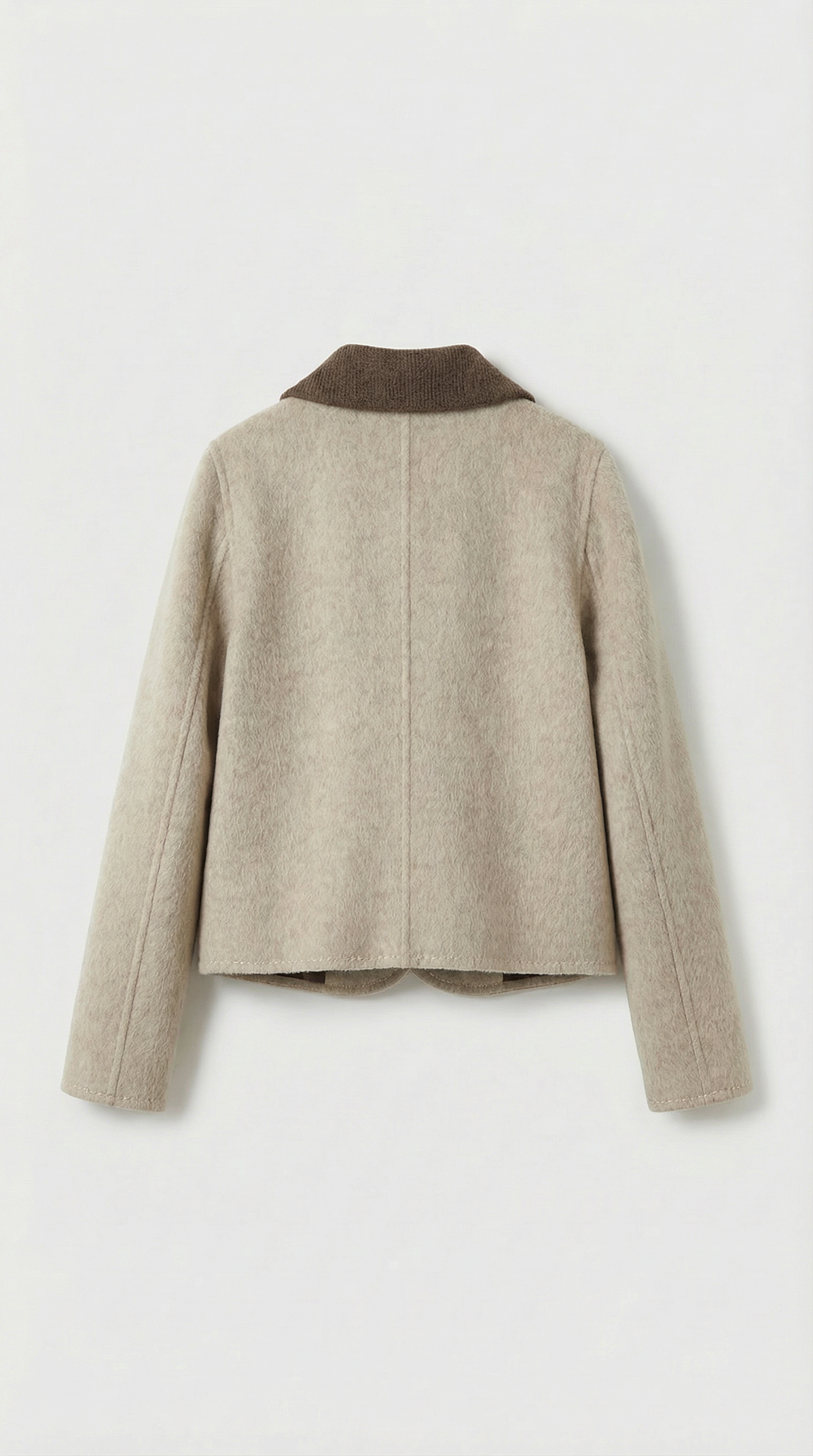 Iska - Short and Loose Woolen Coat