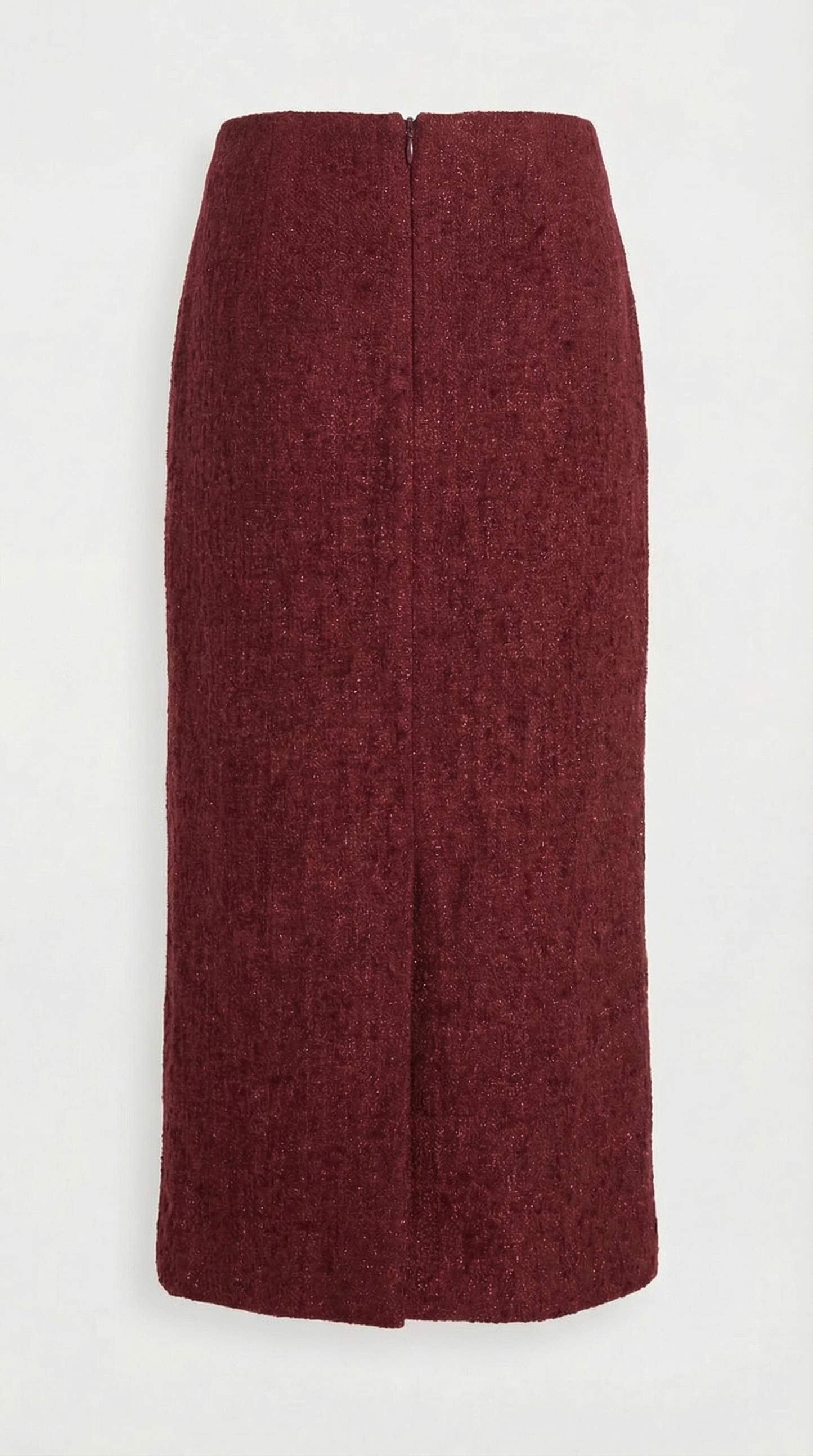Moraine - Red Stylish Jacket and Half Skirt Set