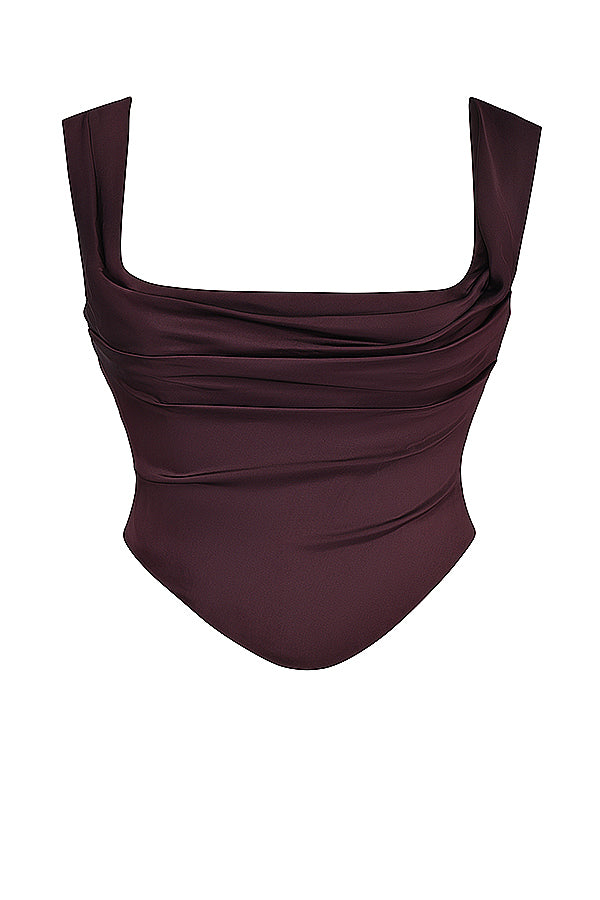 Valeria | Conjunto de corsé y falda larga