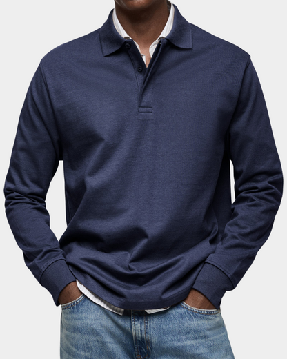 Polo classico a maniche lunghe