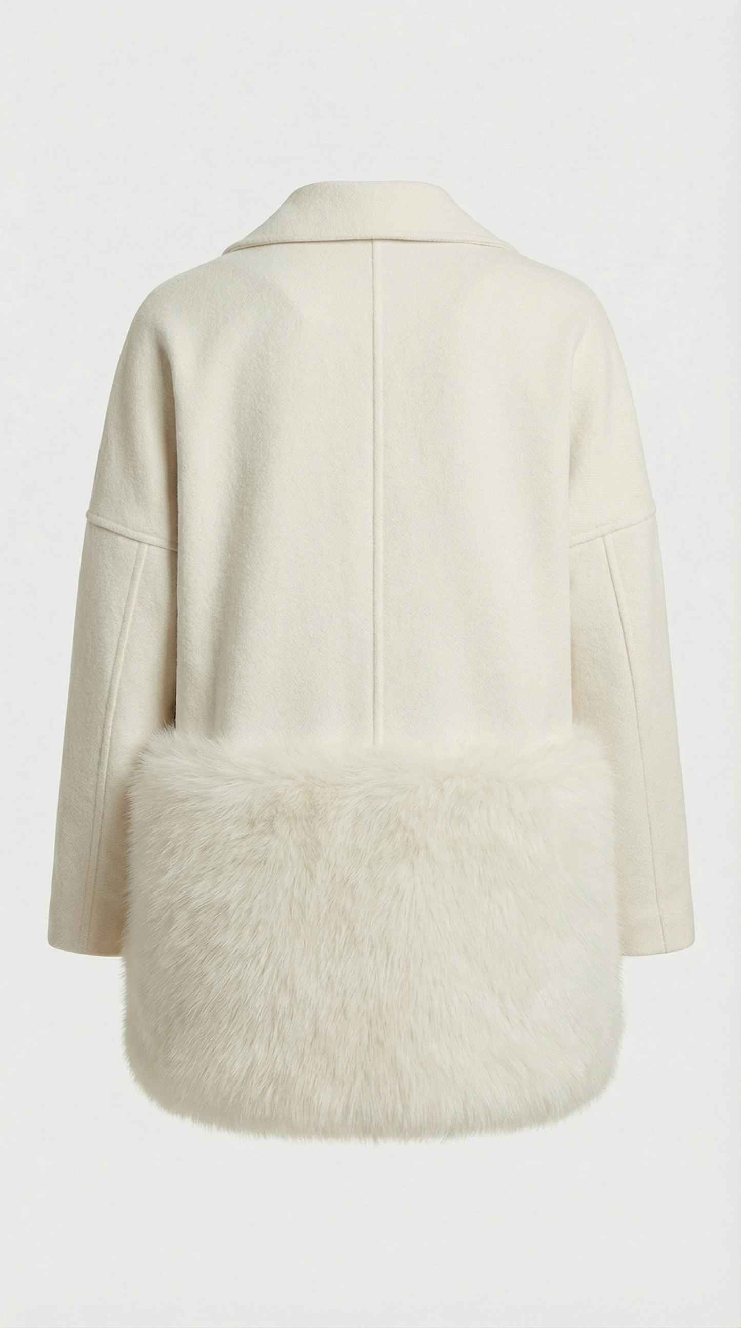 Ashen - Wool and Cashmere Blend Large Pocket Jacket