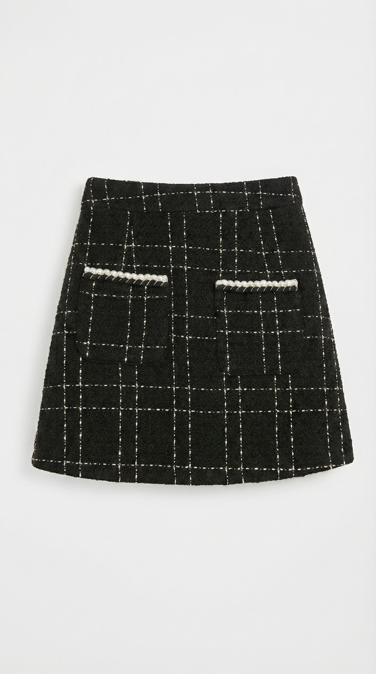 Skara - Tweed Suit Set with Jacket and Skirt