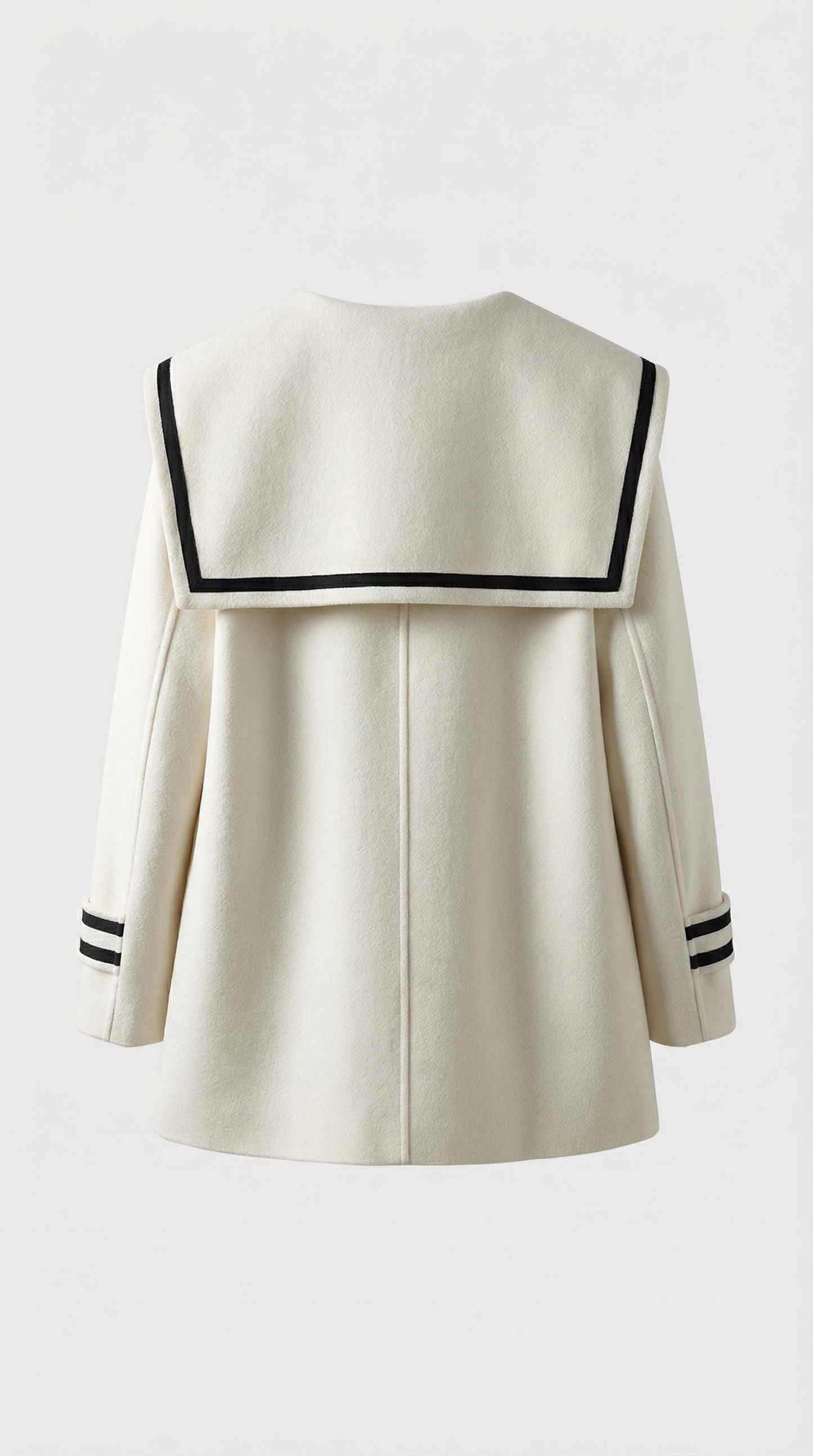 Frosta - Loose Sailor Coat with Large Pocket