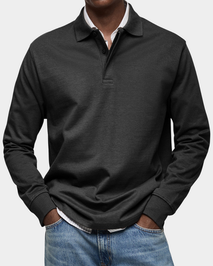 Polo classico a maniche lunghe