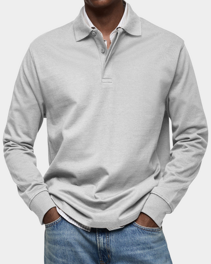Polo classico a maniche lunghe