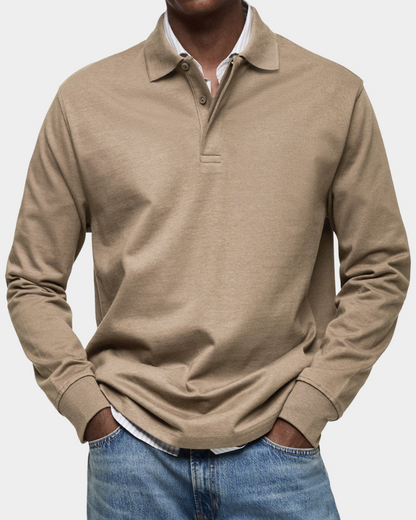 Polo classico a maniche lunghe
