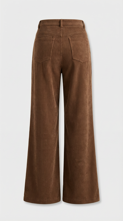 Ember - Vintage Relaxed Drape Straight Casual Pants