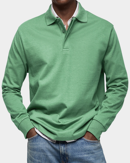 Polo classico a maniche lunghe
