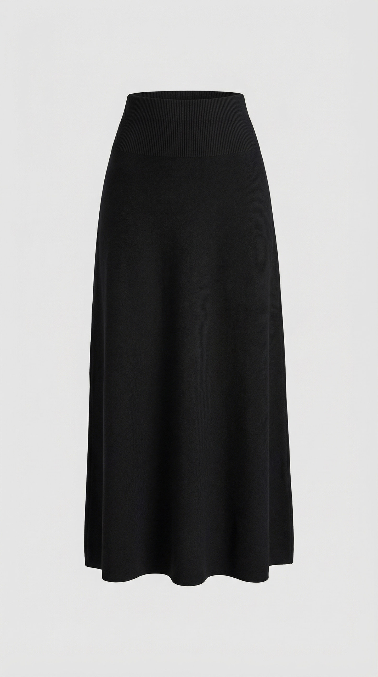 Caldera - Slimming Knitted Top with Bow Accents and Skirt Set