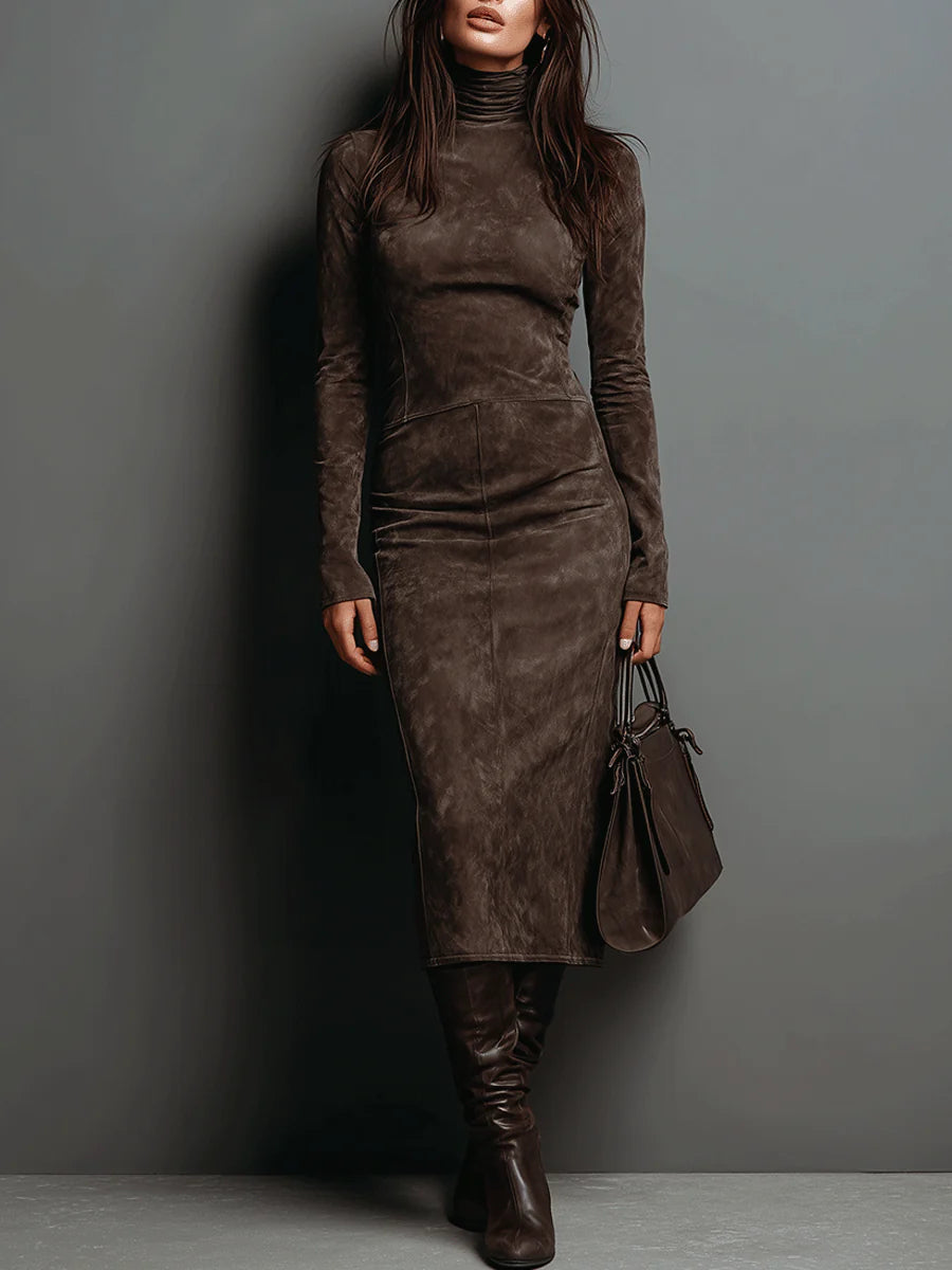 Marcella | Elegante cappotto midi aderente