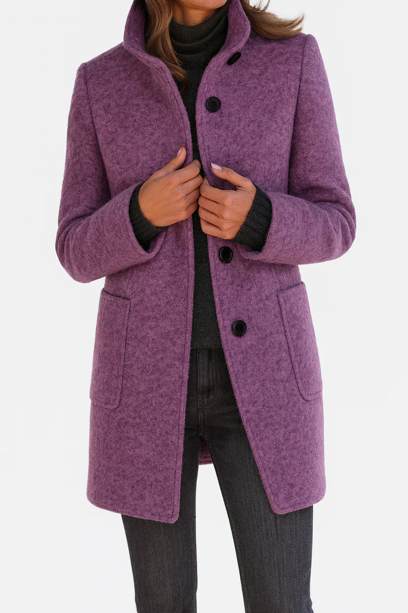Tessa - Chaqueta de Mujer con Cuello Alto