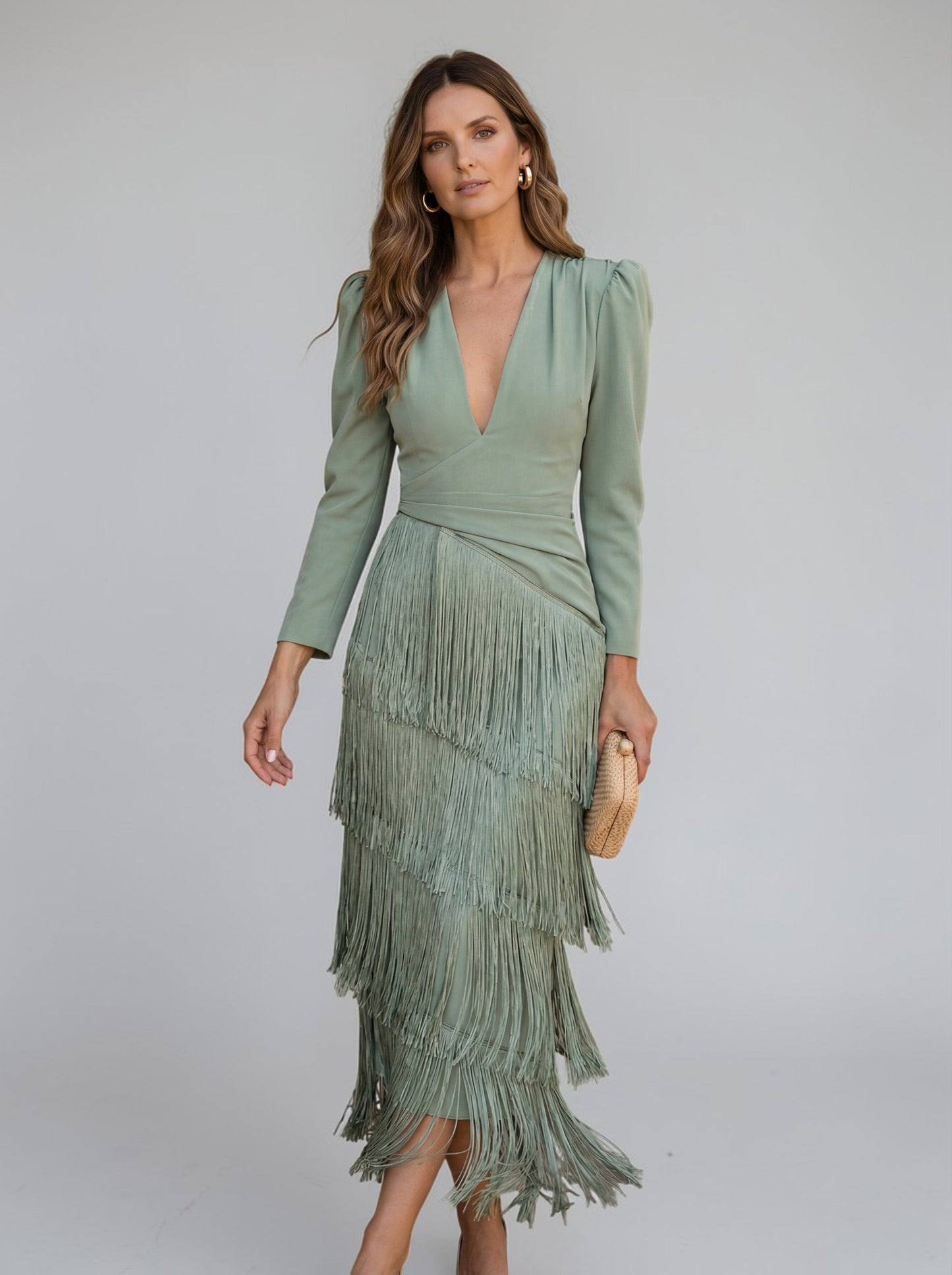 Sofia - Abito con Frange Elegante