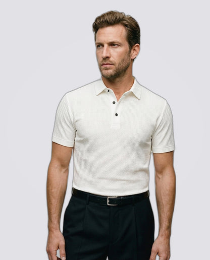 Polo in tessuto elegante