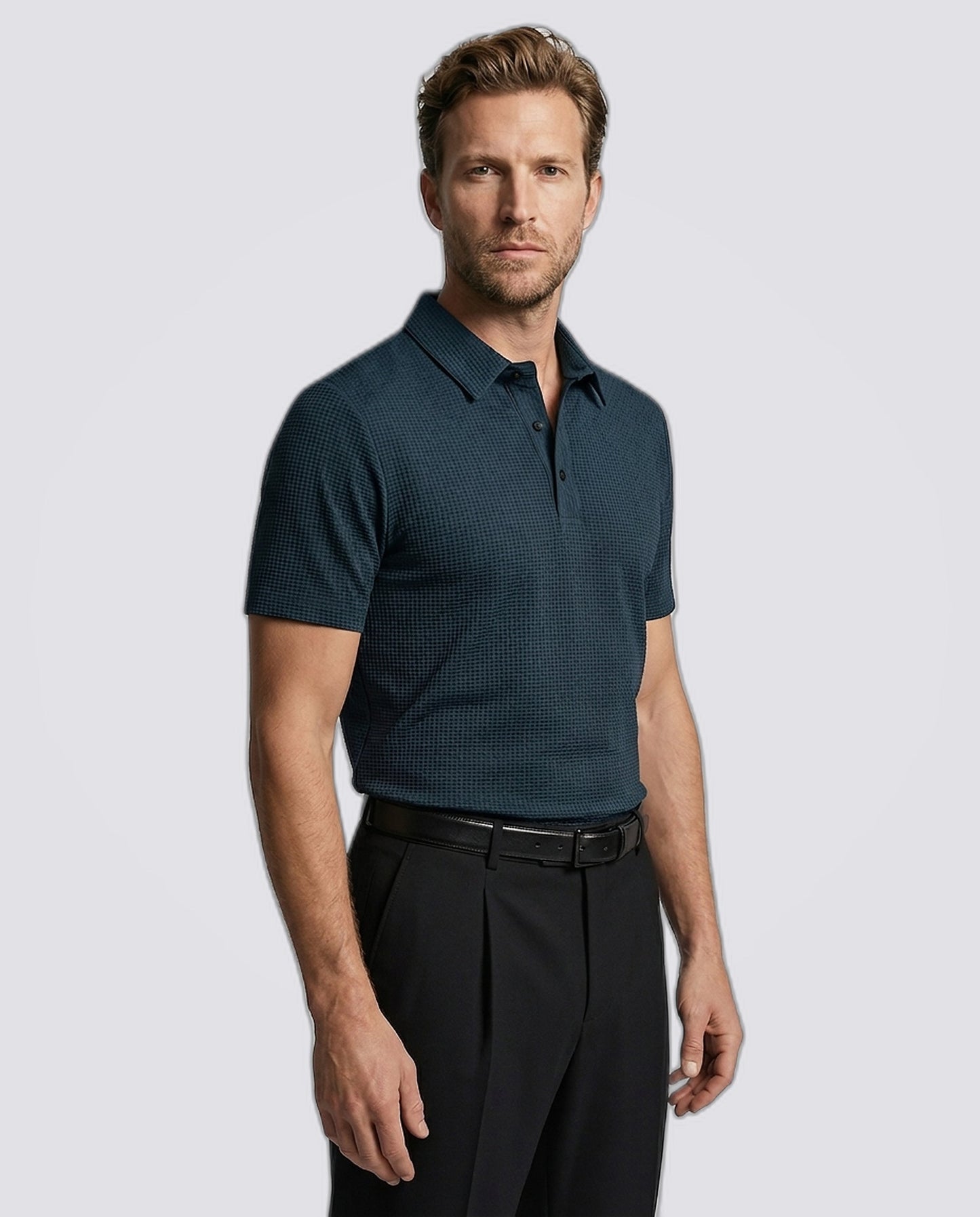 Polo in tessuto elegante