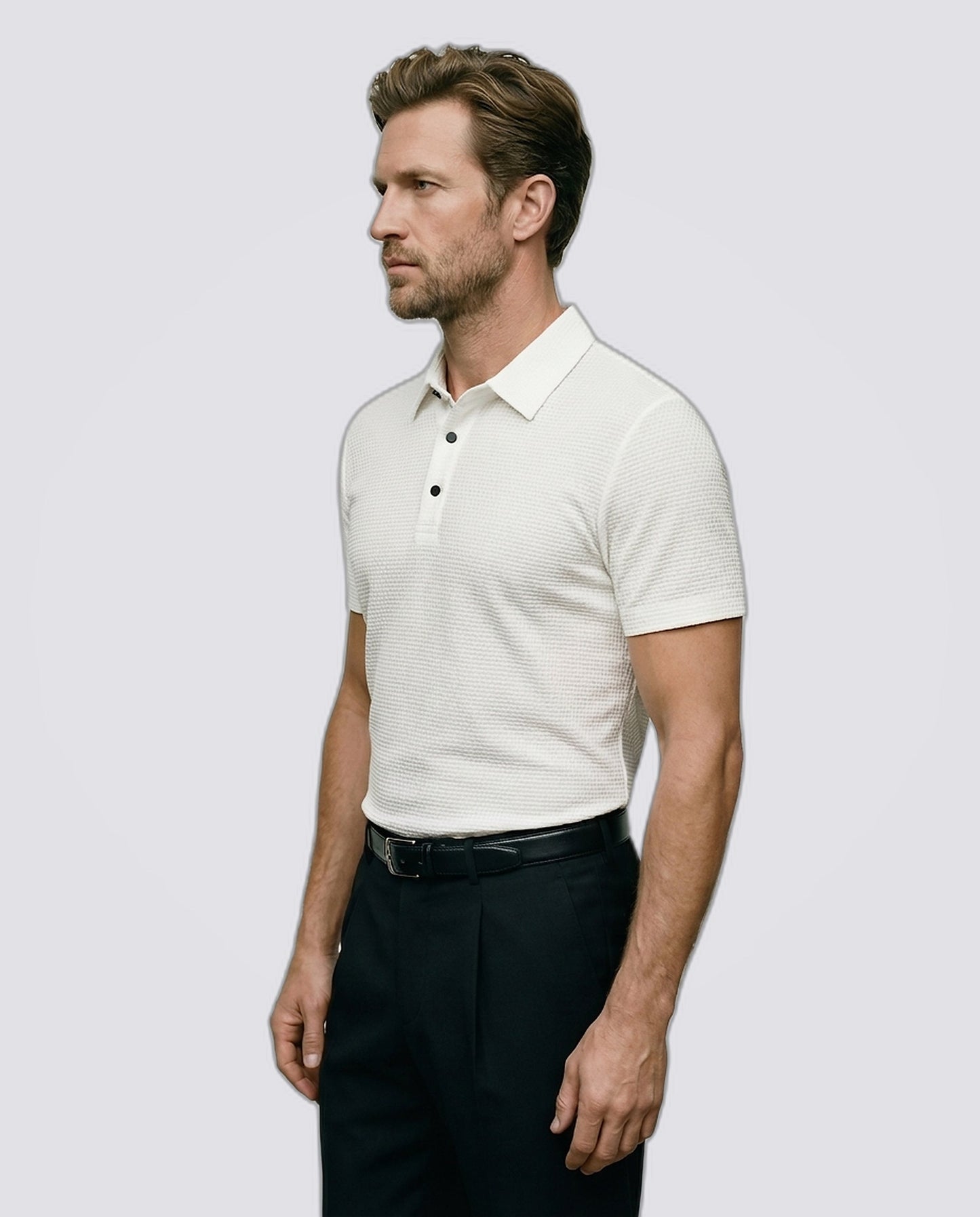 Polo in tessuto elegante