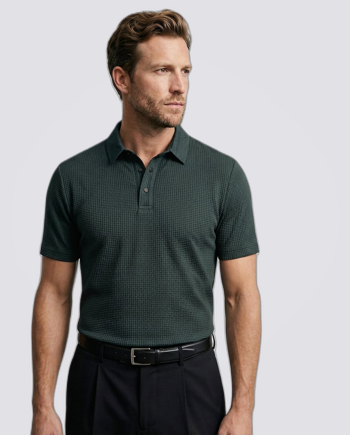 Polo in tessuto elegante