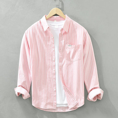 Ettore – Camicia a Righe Elegante