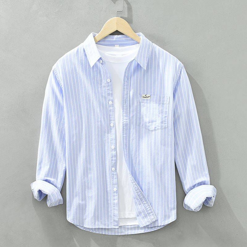 Ettore – Camicia a Righe Elegante