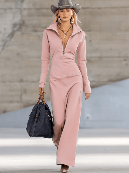 Letizia | Elegante cappotto sportivo con zip 