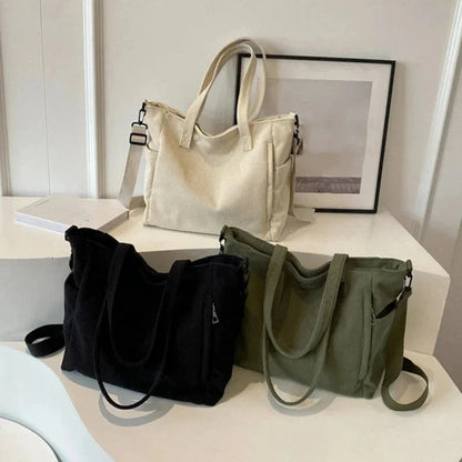 BORSA TOTE ALMA A COSTINE CON DETTAGLIO IN CORDA