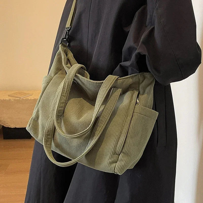 BORSA TOTE ALMA A COSTINE CON DETTAGLIO IN CORDA