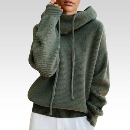 Sereno | Maglione con cappuccio in lana