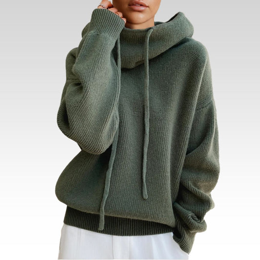 Sereno | Maglione con cappuccio in lana
