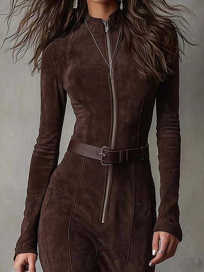 Livia | Elegante cappotto lungo con vita