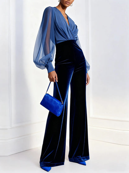 Paola | Tuta con elegante scollo