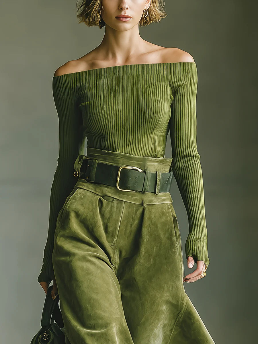 Costanza | Elegante completo con top e gonna