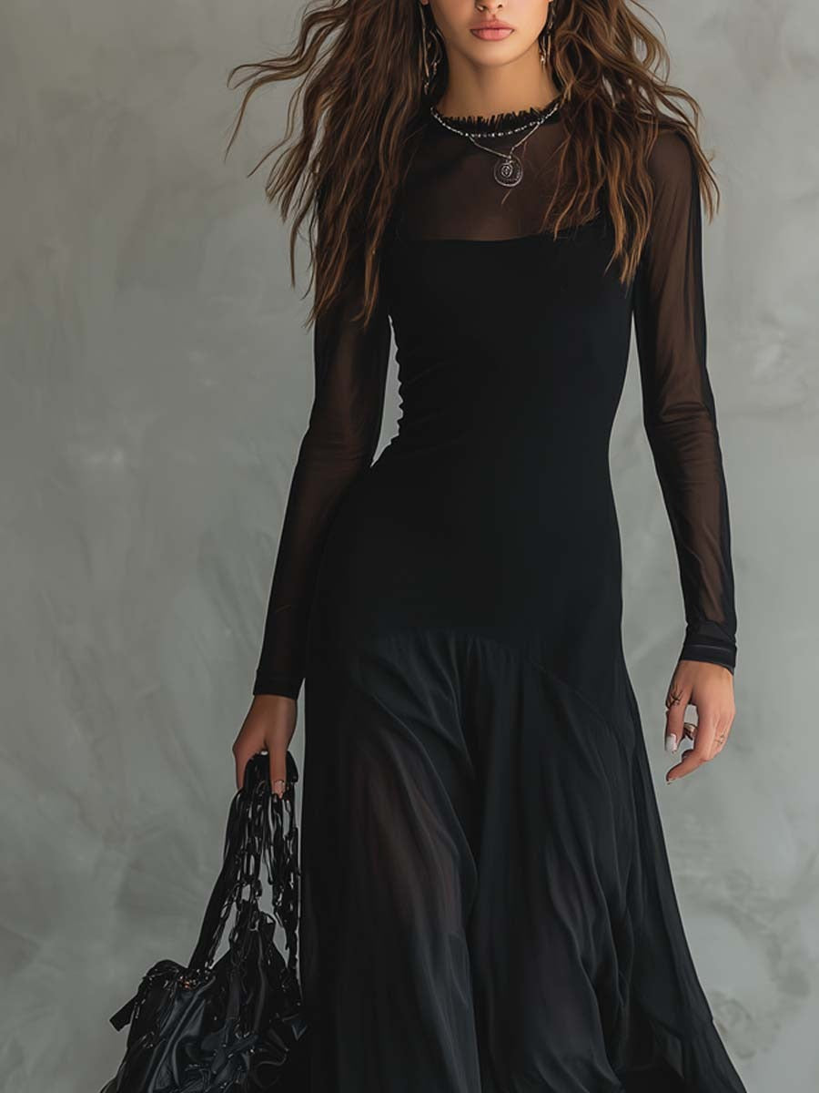 Valentina | Elegante cappotto lungo fluido 