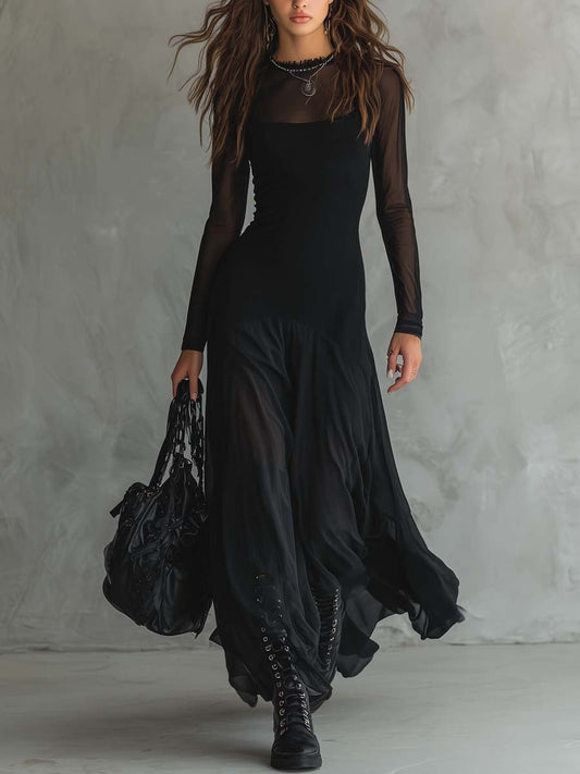 Valentina | Elegante cappotto lungo fluido 