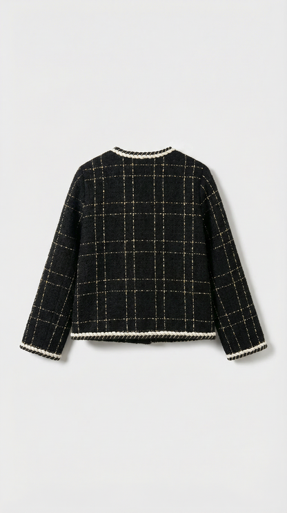 Skara - Tweed Suit Set with Jacket and Skirt