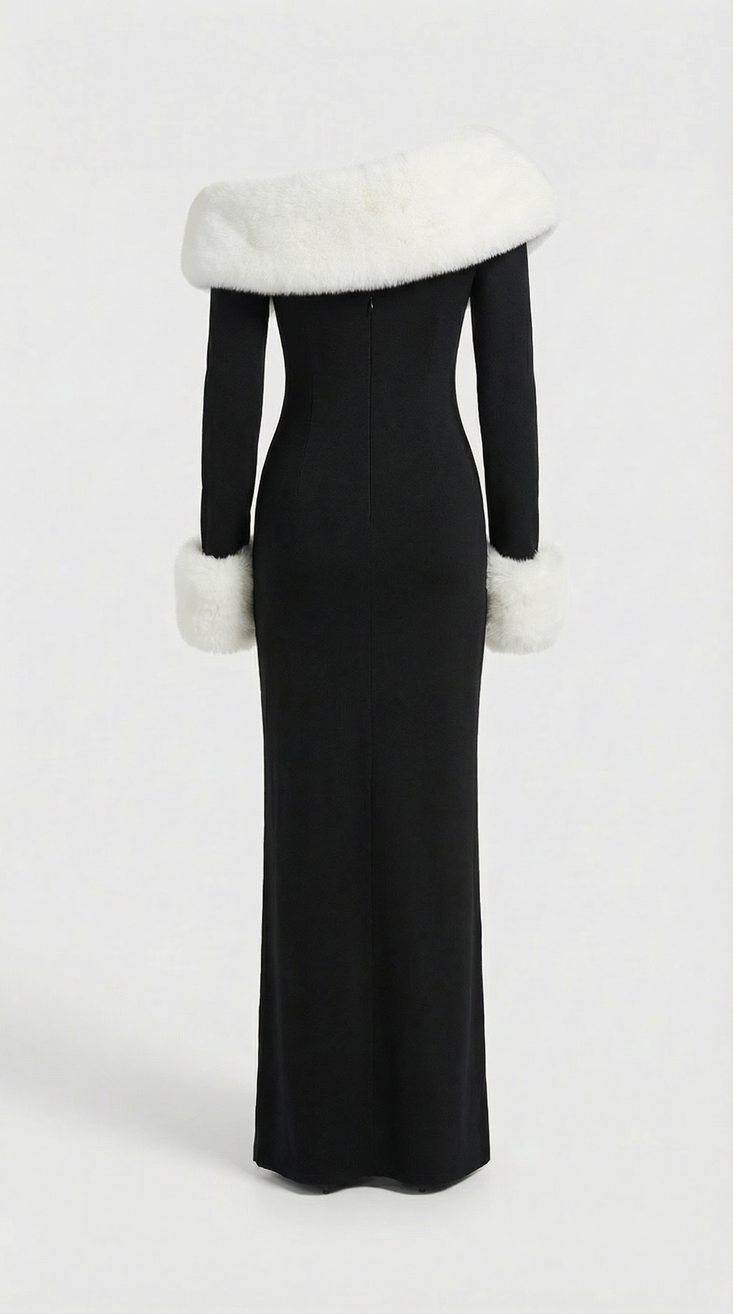 Morven - Royal Collar Full Sleeve Dress