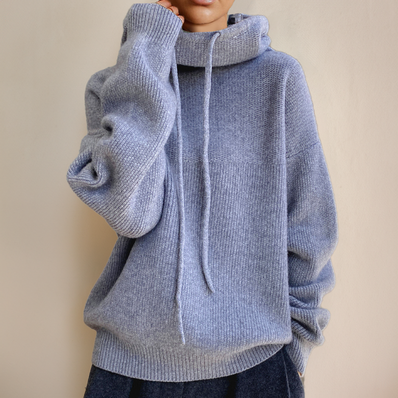 Sereno | Maglione con cappuccio in lana