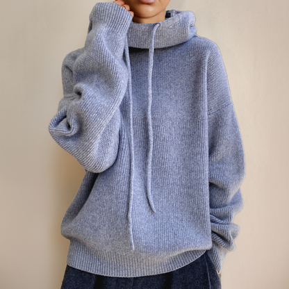Sereno | Maglione con cappuccio in lana