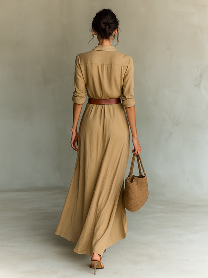 Claudia | Elegante cappotto lungo casual
