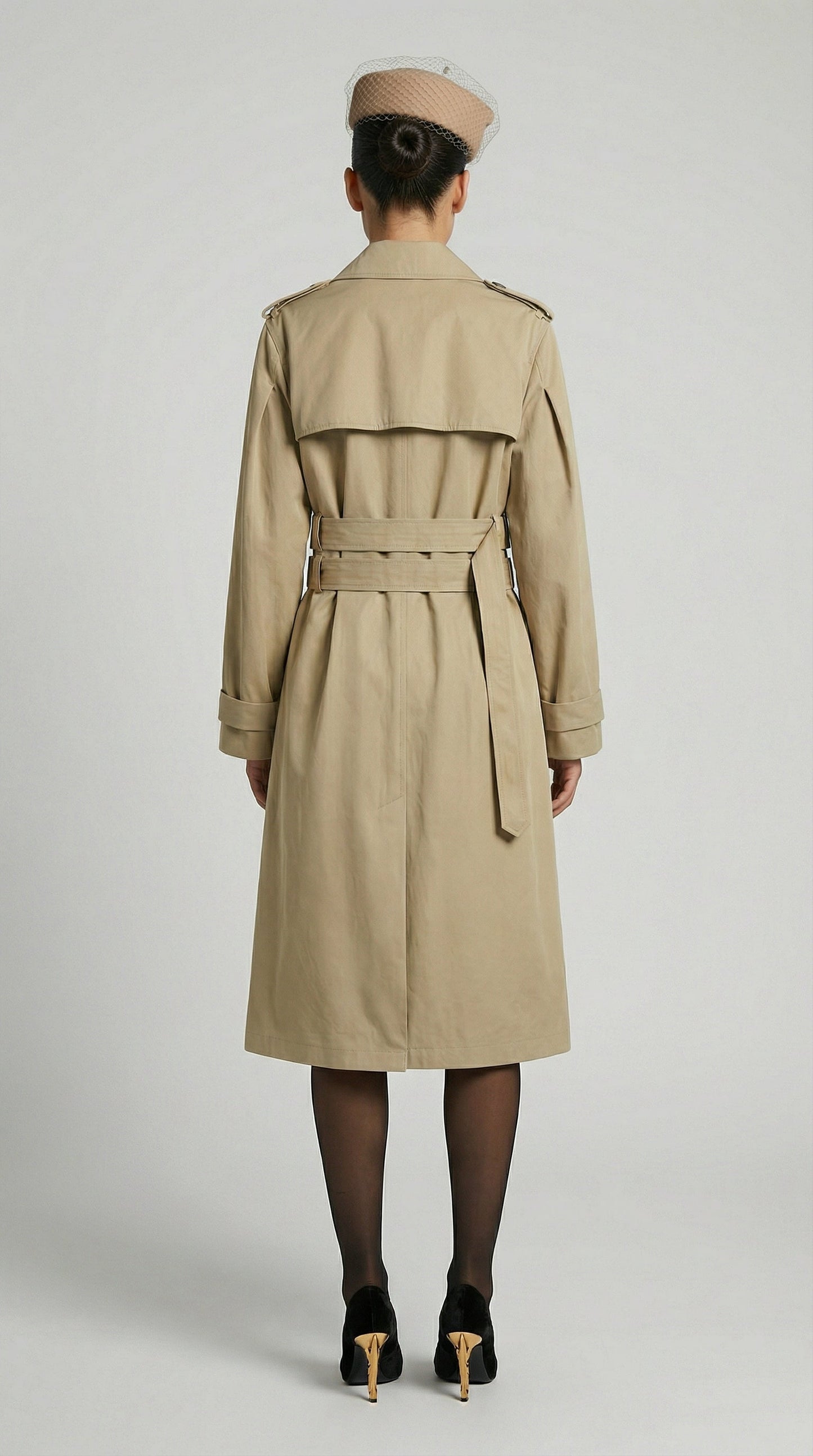 Luma - Double-belted Long & Loose Trench Coat