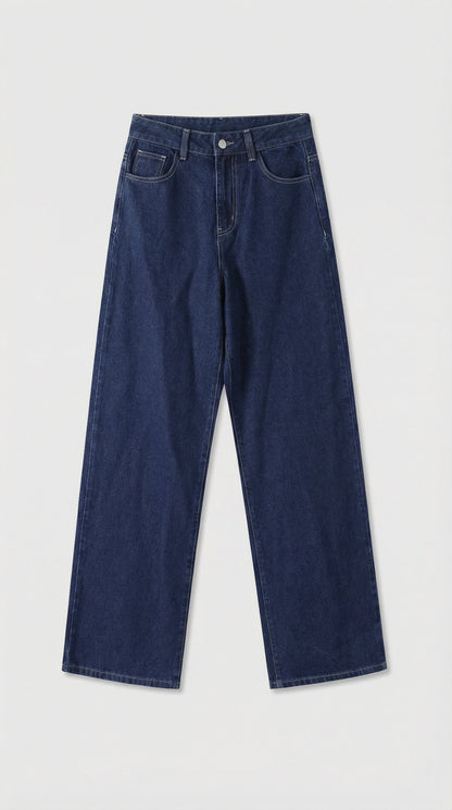 Tala - Vintage Loose Look Belted Denim Set