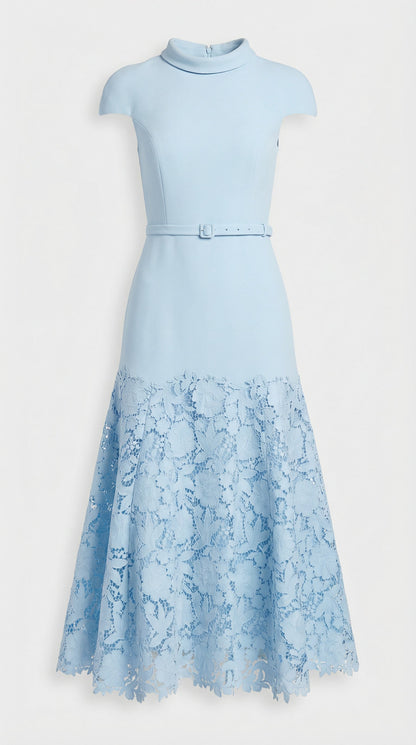 Mirana - French Blue Lace Midi
