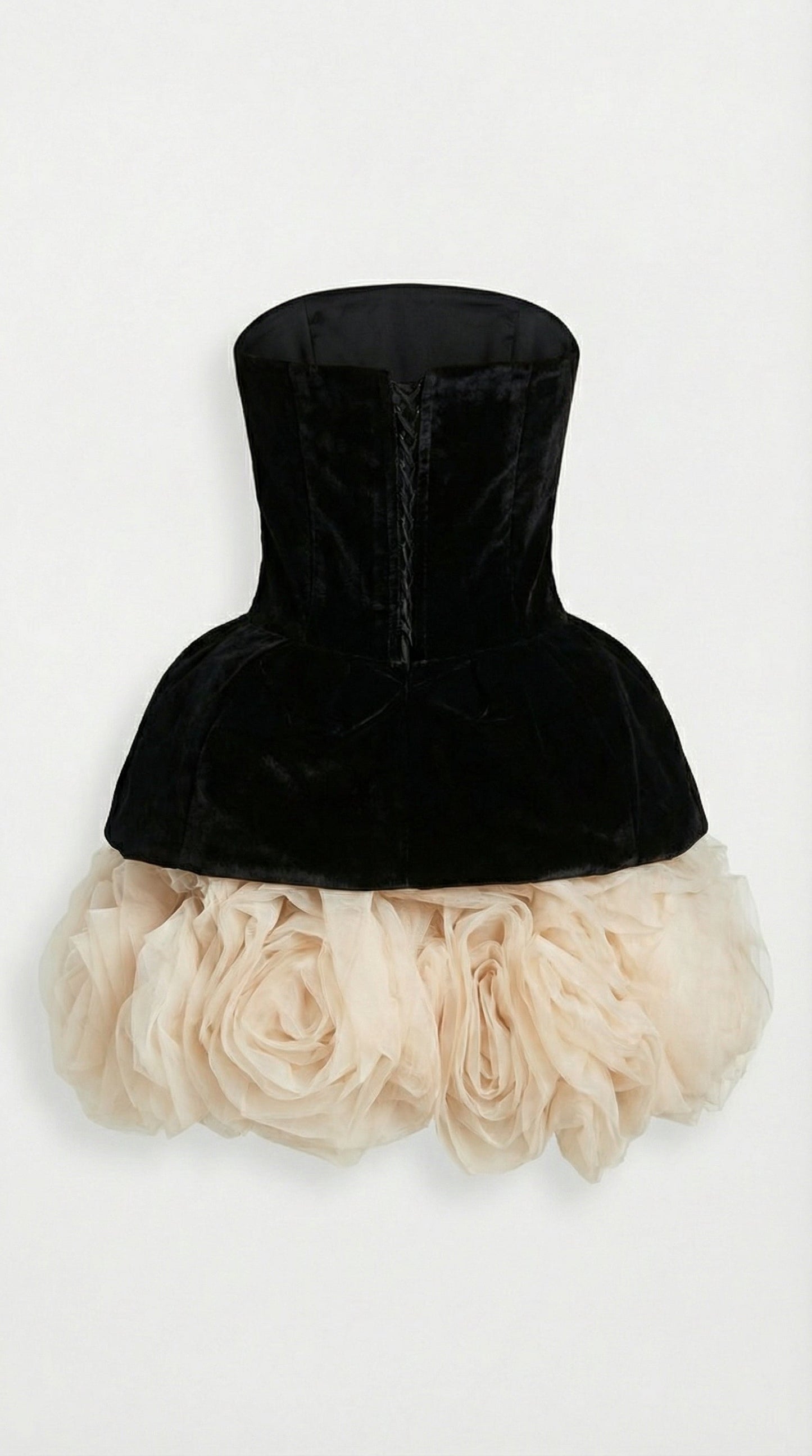Sena - Handmade Velvet with Rose Accents Mini