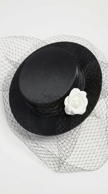 Ovia - Premium Structured with Floral Detailing Hat