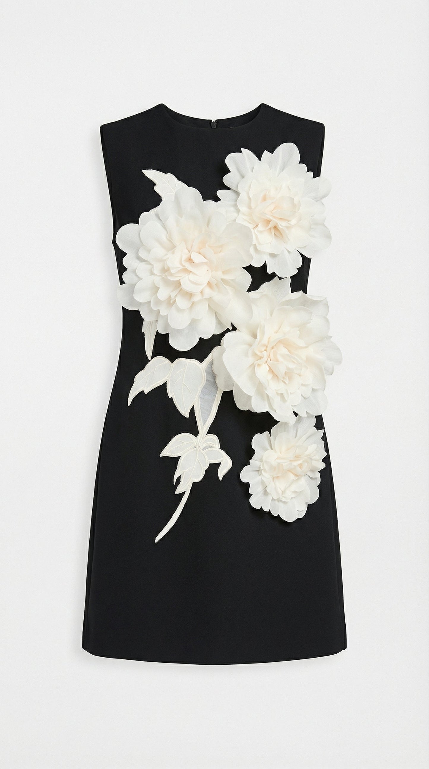 Cava - Three-Dimensional Floral Mini-Dress