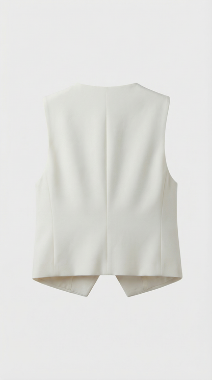 Seni - Sweet Bow Sleeveless Vest