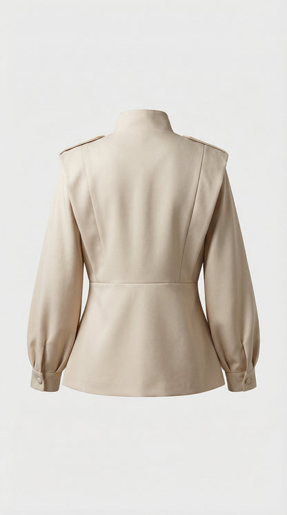 Taro - Patchwork High-Street Trench