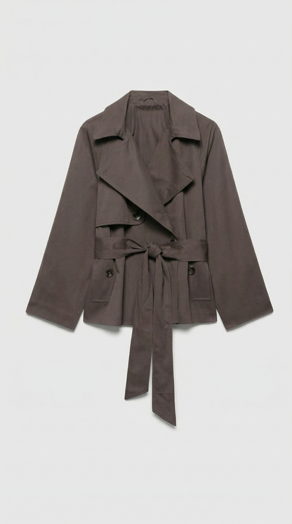 Miro - Lace-Up Long Sleeve Jacket