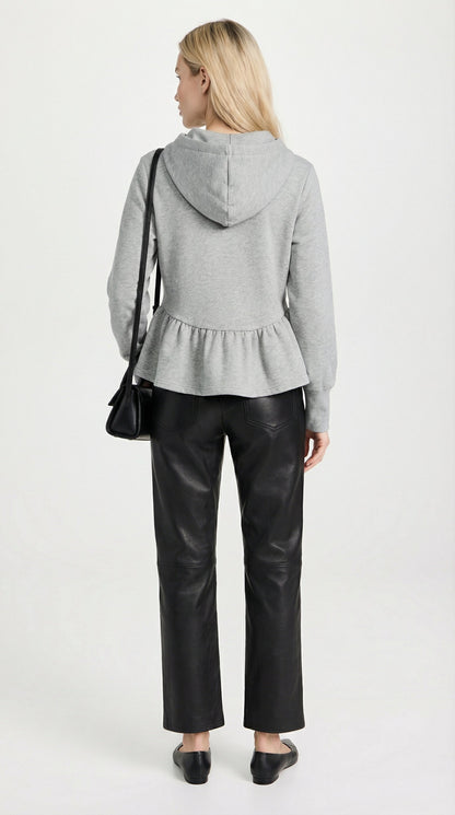Sola - Y2K silhouette with Bow Accent Oversized Hoodie