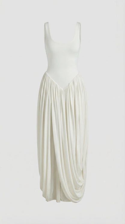 Loro - Asymmetric Side-Split Long Dress