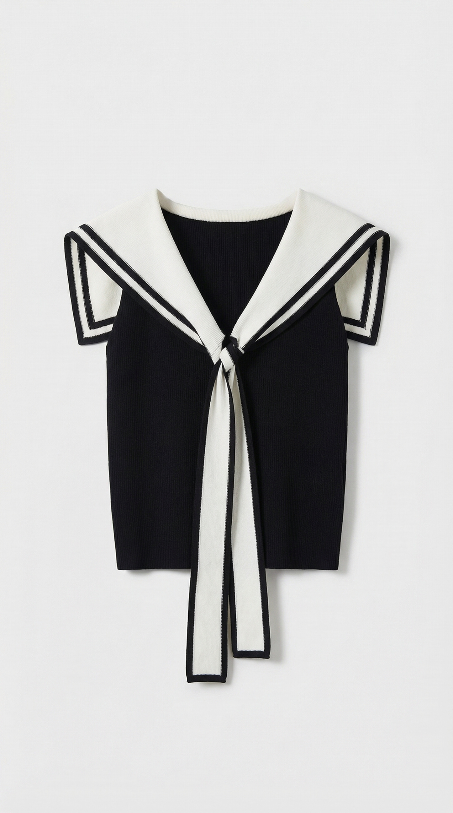 Ona - Nautical Sleeveless Knit Top