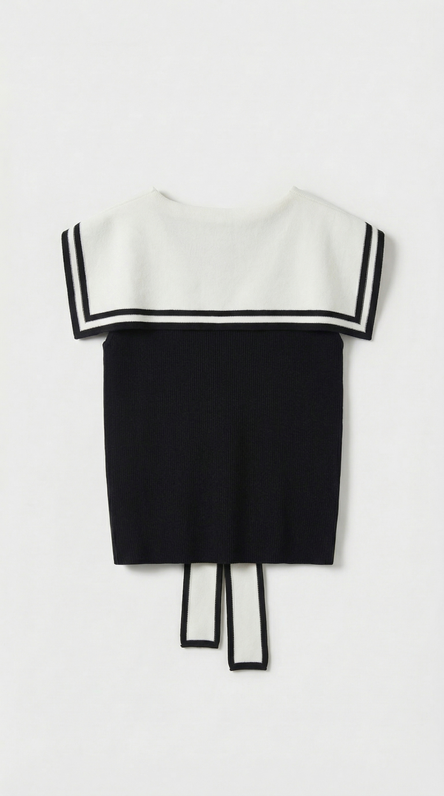 Ona - Nautical Sleeveless Knit Top